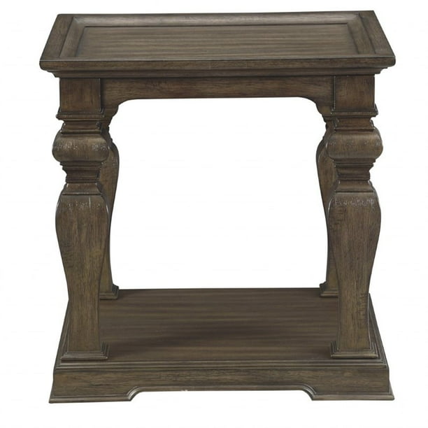 Lexicon Sedgewick End Table Wire Brushed Oak Lexicon Sedgewick End Table Wire Brushed Oak